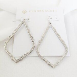 Kendra Scott Sophee Silver Drop Earrings | NEW